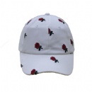 Rose Design Dad Hat